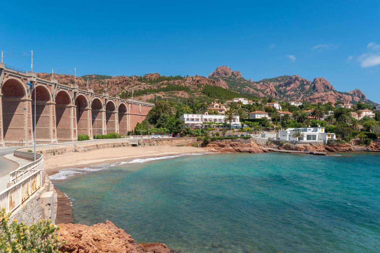 Agay Cap Esterel Village Allee Fleurs - F2 Clim Vue Golf Et Mer - Grande Terrasse Plein Sud Saint-Raphaël Esterno foto